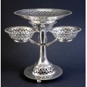 Centrotavola in silver plated